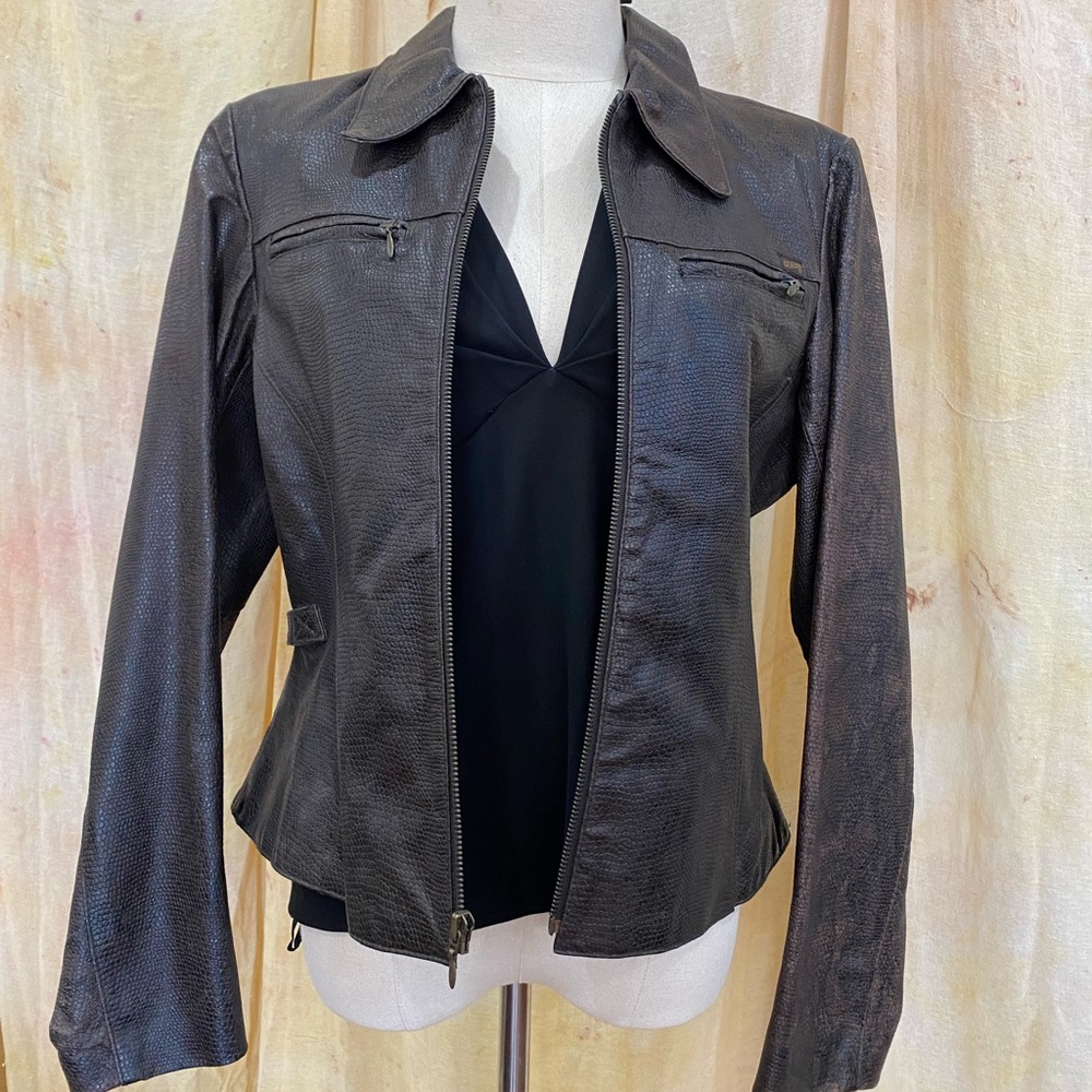 Guess Vintage Leather Jacket